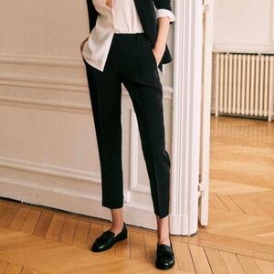 Sezane - Gustavo Trousers, Black sz38 BNWT